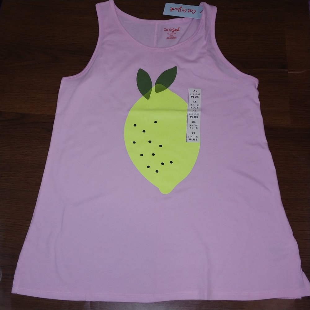 NWT Cat & Jack Girls Tank Top Shirts